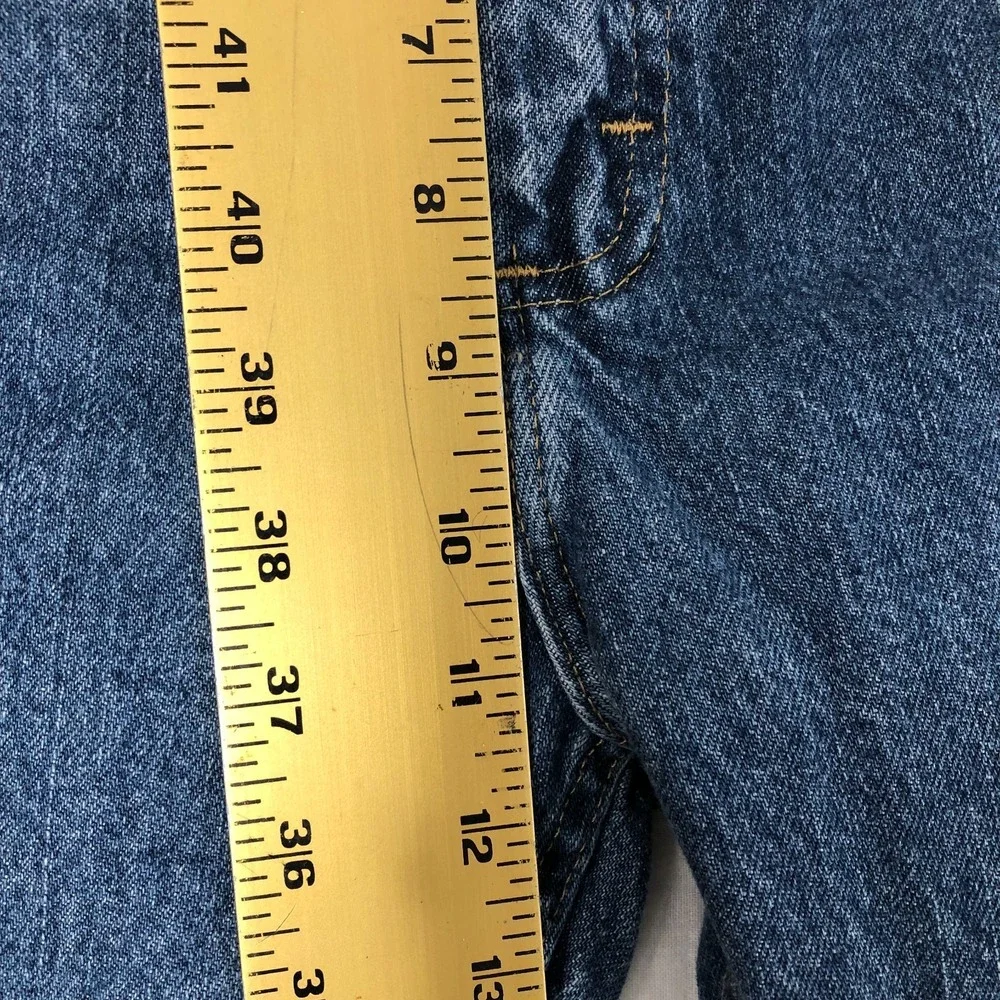 Wrangler Jeans Men's Size‎ 38x29 Denim Blue Straight Leg Regular Fit (38x28)